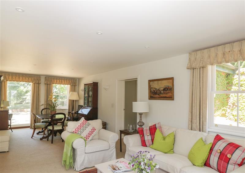 Enjoy the living room at The Coach House, Whitsbury near Fordingbridge