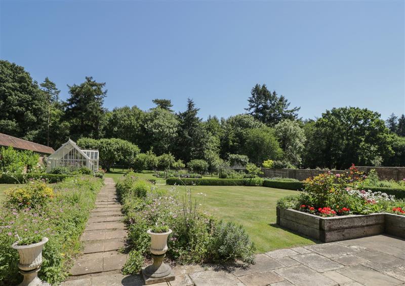 This is the garden at The Coach House, Whitsbury near Fordingbridge