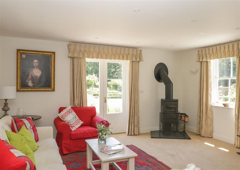 This is the living room at The Coach House, Whitsbury near Fordingbridge