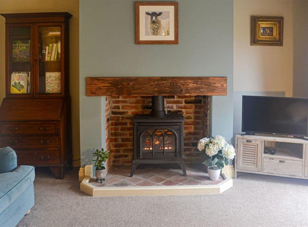 Living room at The Coach House in Winceby, Horncastle, Norfolk