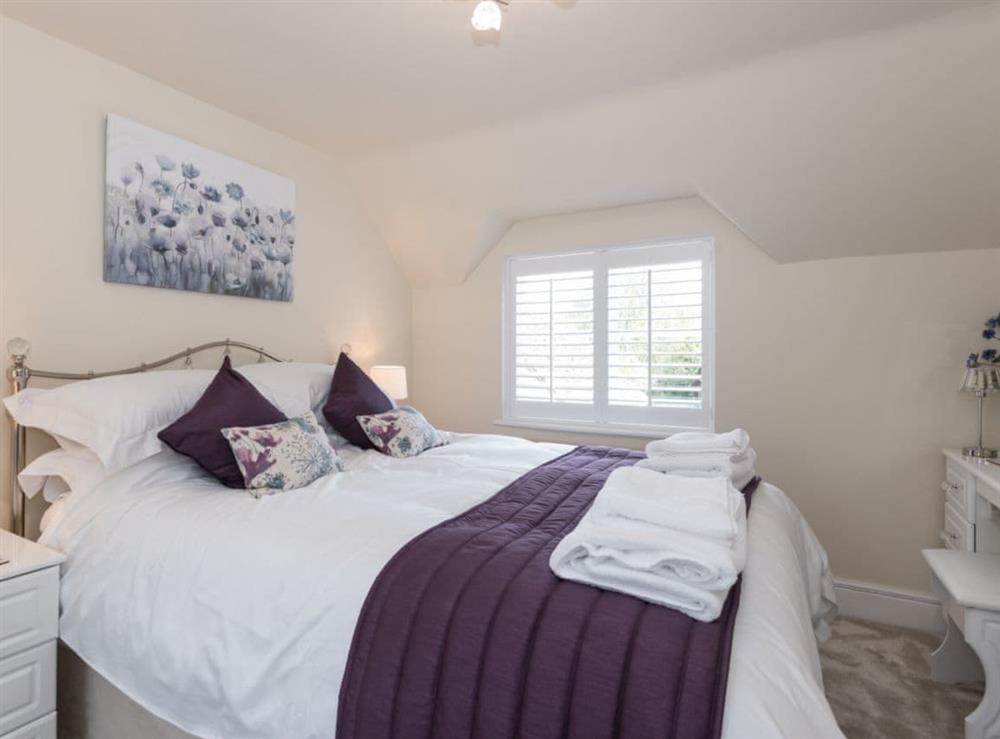 Double bedroom at The Coach House in Wootton, near Ryde, Isle of Wight