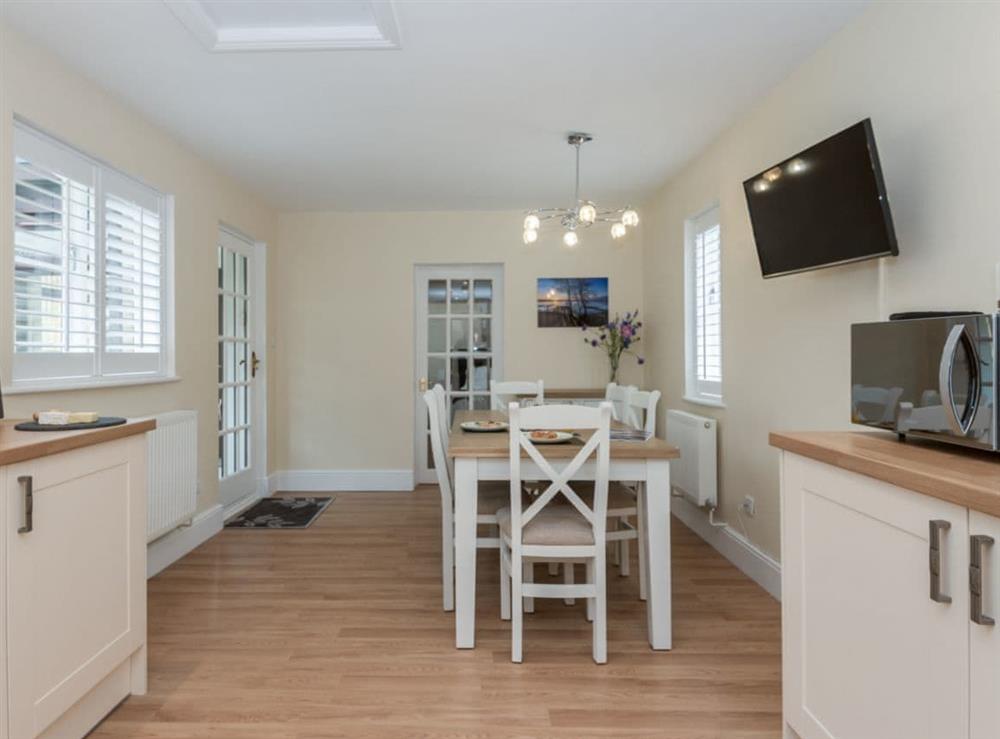 Kitchen & dining area at The Coach House in Wootton, near Ryde, Isle of Wight