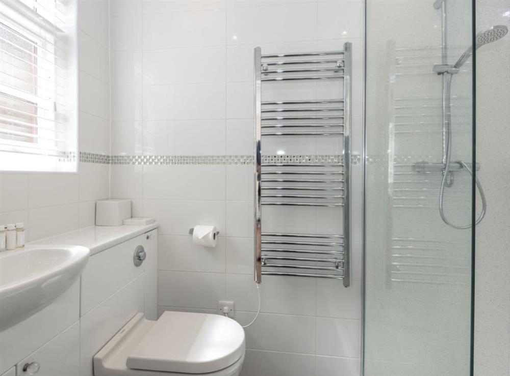 Shower room at The Coach House in Wootton, near Ryde, Isle of Wight