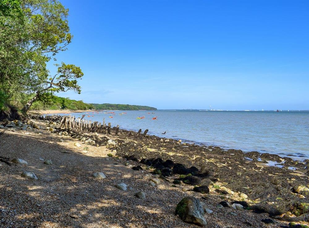 Surrounding coastline at The Coach House in Wootton, near Ryde, Isle of Wight