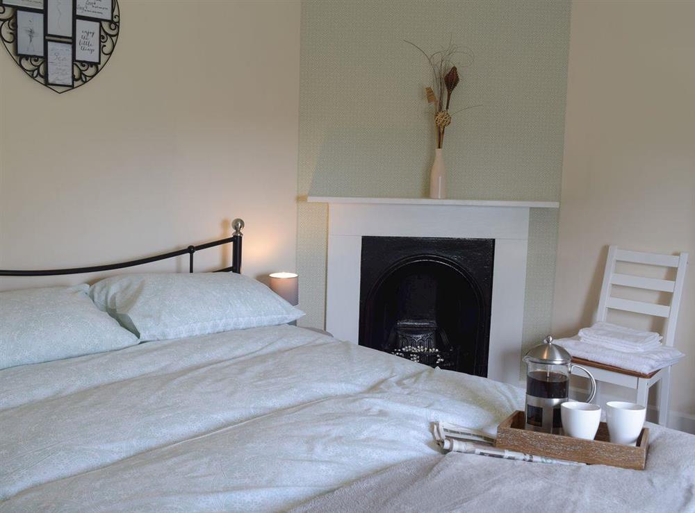 Double bedroom at The Coastal Cottage in Kessingland, Suffolk, England