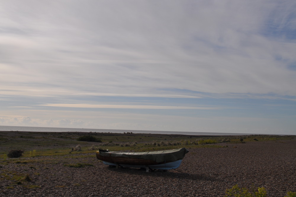 Kessingland’s pebble beach at The Coastal Cottage in Kessingland, Suffolk, England