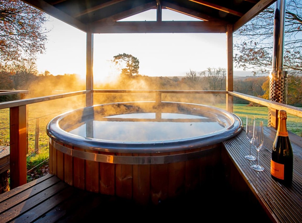 Jacuzzi at The Cob House in Tunbridge Wells, Kent