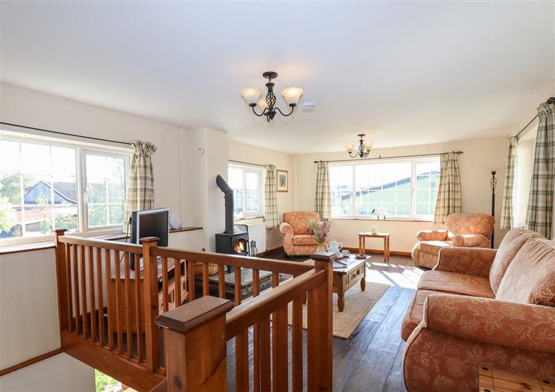 Relax in the living area at The Cobbles, Bere Alston