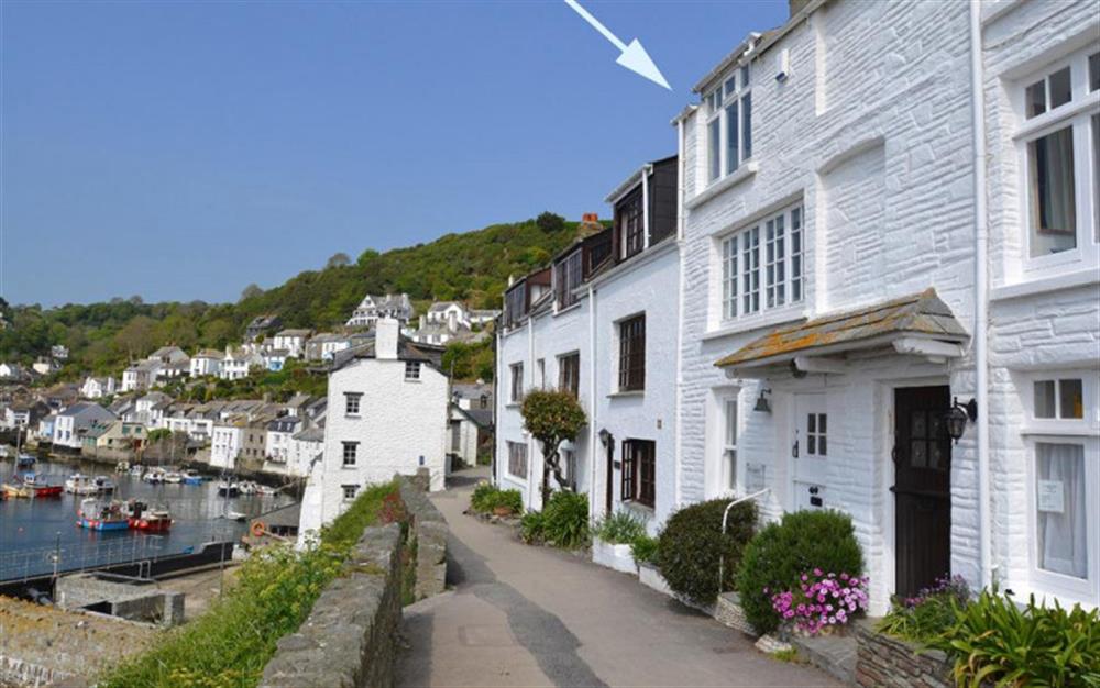 The cottage situated along The Warren at The Cobbles in Polperro