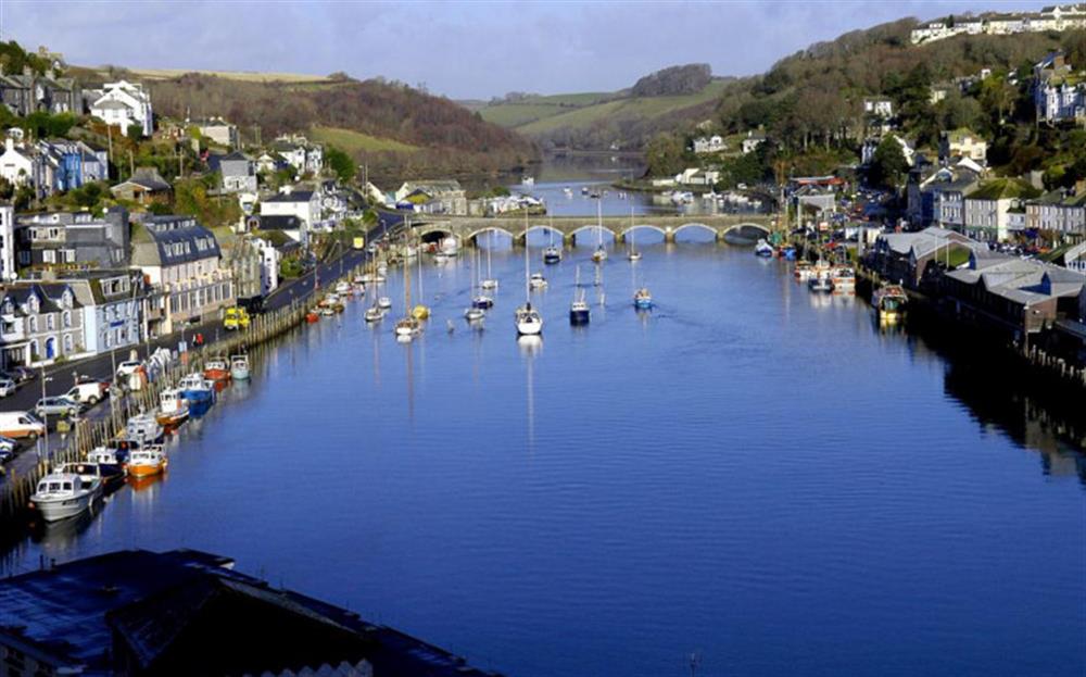 The Looe harbour, a short drive from Polperro