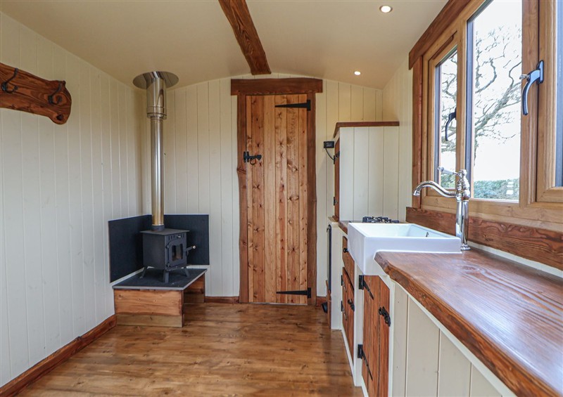The kitchen at The Coop, Aston near Woore