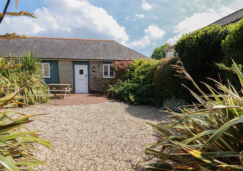 Outside at The Copper House, Bodrean near Truro