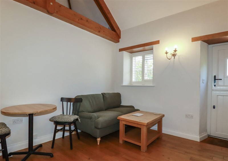 The living area at The Copper House, Bodrean near Truro