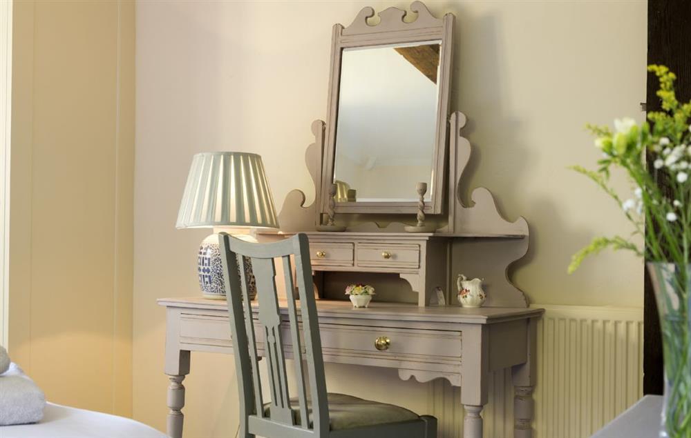 Elegant dressing table in the double room at The Coppice, Ashton under Hill