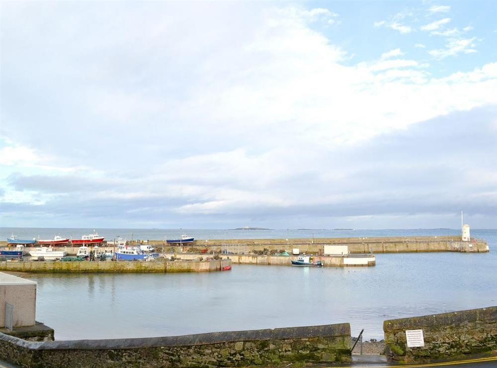 A short stroll brings you to the harbour at Seahouses at The Coracle in Seahouses, Northumberland