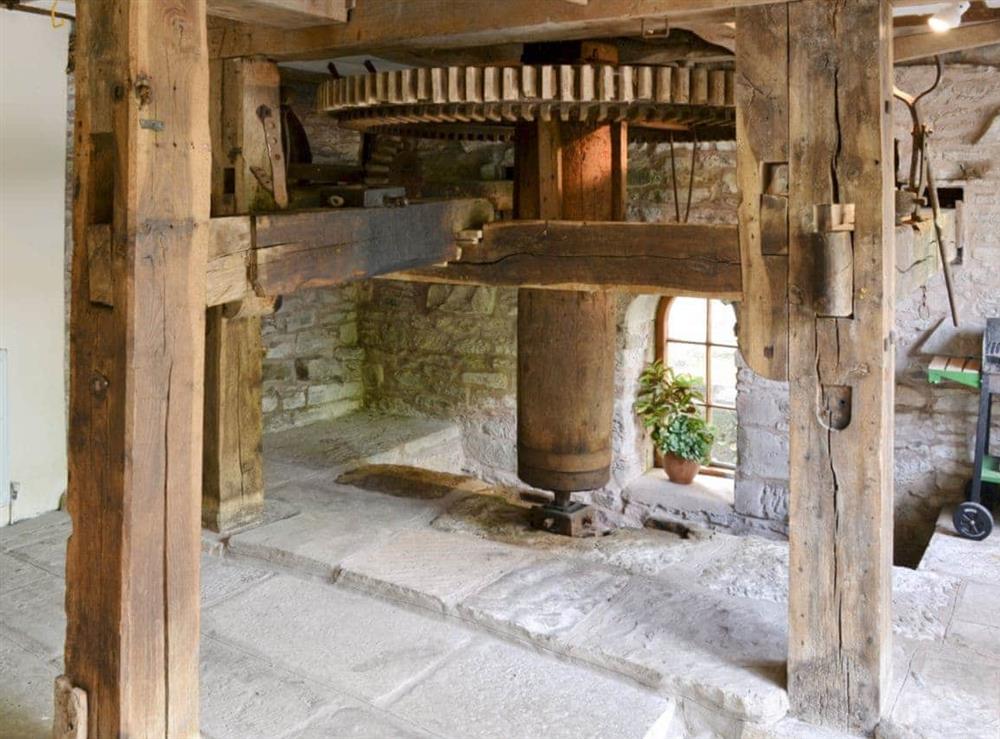 Mill workings at The Corn Mill in Branthwaite, near Cockermouth, Cumbria