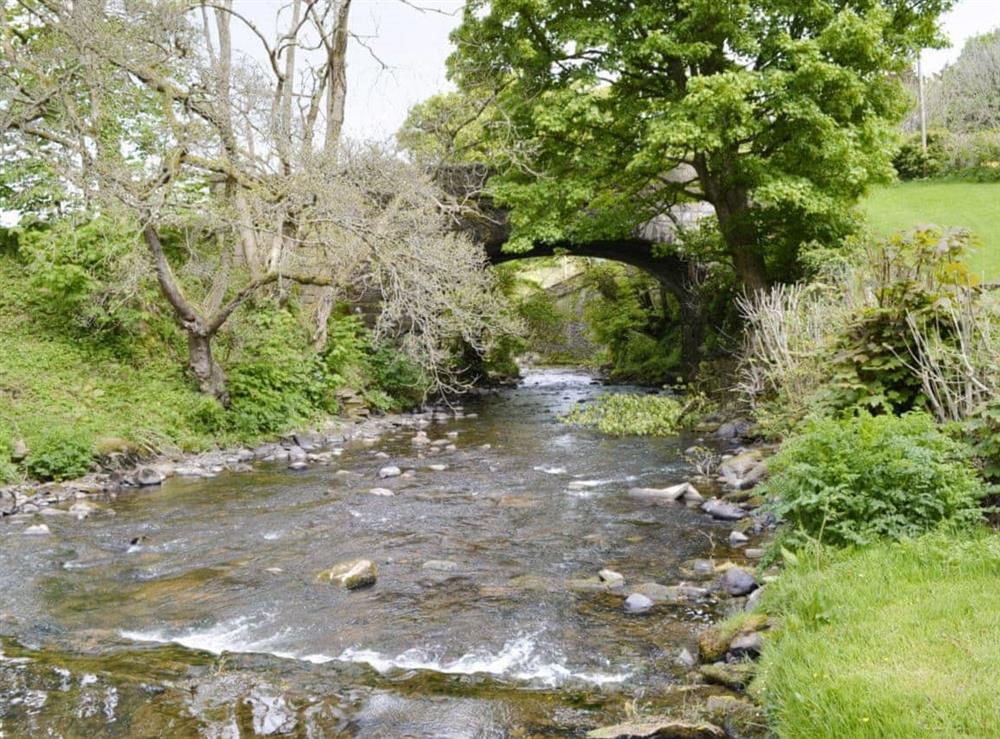 River at The Corn Mill in Branthwaite, near Cockermouth, Cumbria
