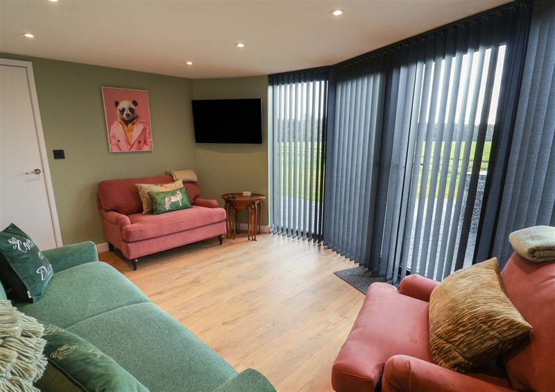 This is the living room at The Corn Silo, Ipswich