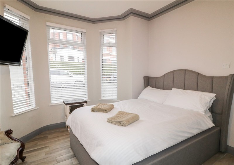 One of the 3 bedrooms at The Corner House, Londonderry