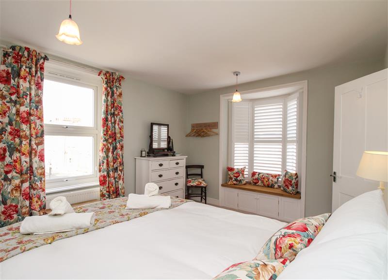 One of the 2 bedrooms at The Corner House, Weymouth