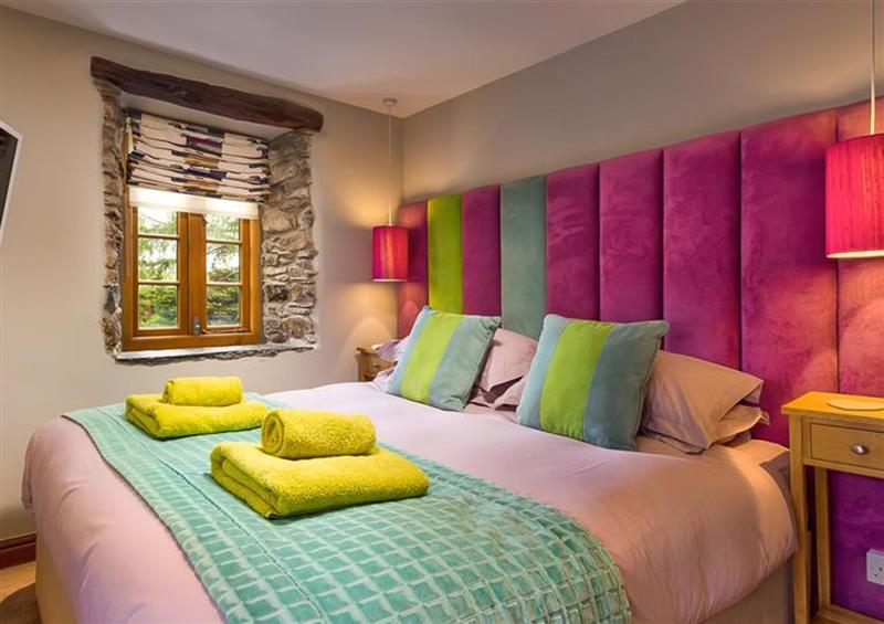 One of the 2 bedrooms at The Cosy Peacock, Troutbeck
