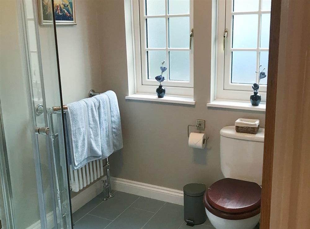 Shower room at The Cottage @ Wood House in Consett, Northumberland