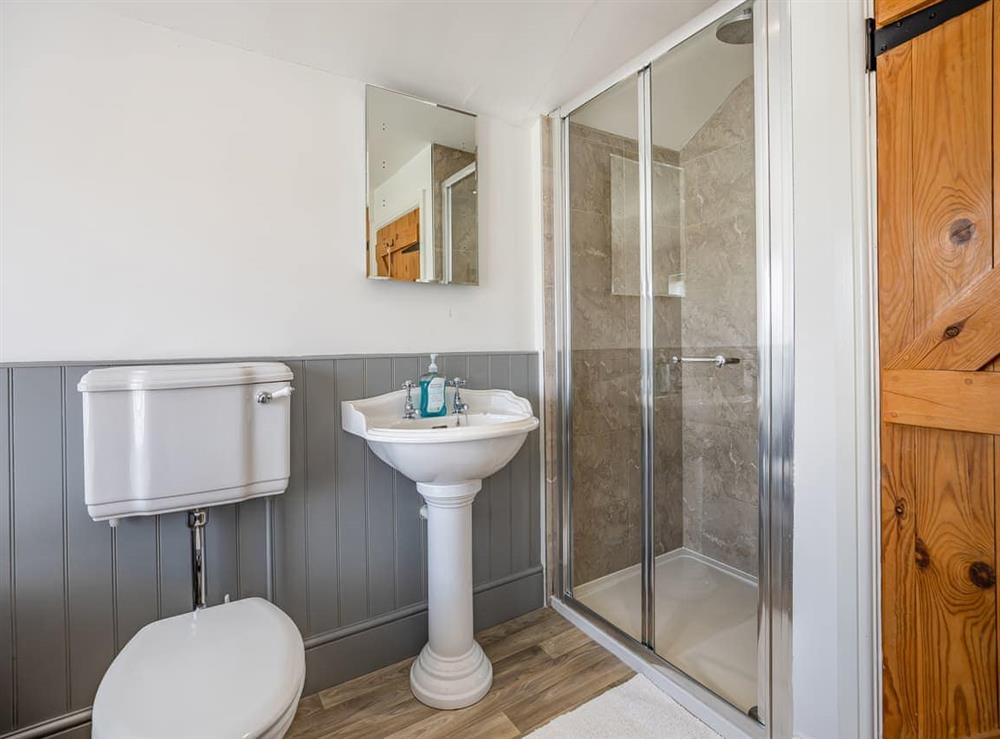 Bathroom at The Cottage in Ashby Puerorum, near Horncastle, Lincolnshire