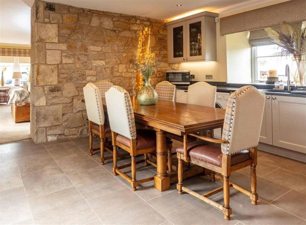 Dining room at The Cottage At Briarlea in Larkhall, Lanarkshire