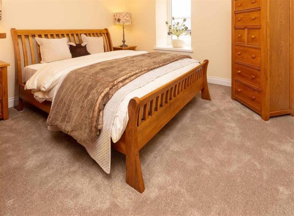 Double bedroom at The Cottage At Briarlea in Larkhall, Lanarkshire