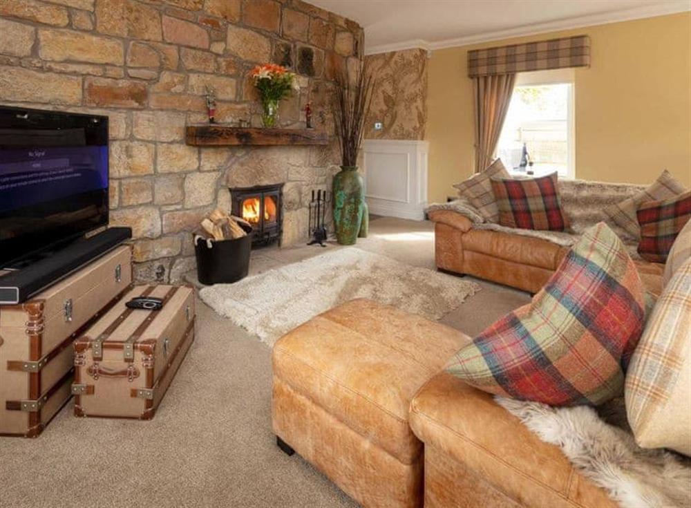 Living room at The Cottage At Briarlea in Larkhall, Lanarkshire
