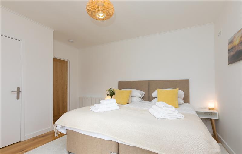 This is a bedroom at The Cottage at Fairwinds, Carbis Bay