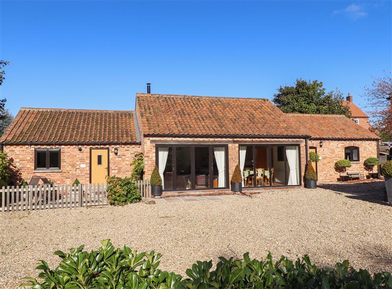 Outside The Cottage at Grange Farm Barns