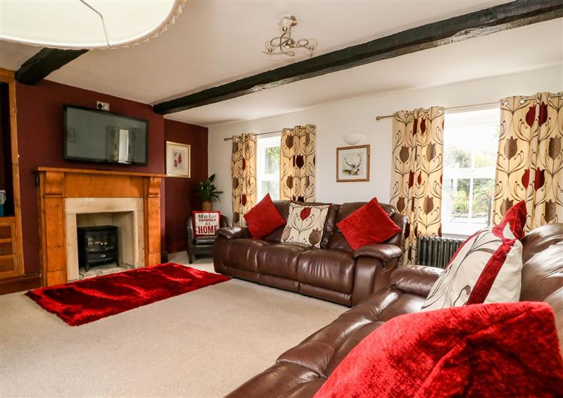 The living area at The Cottage at Nidderdale, Darley near Harrogate