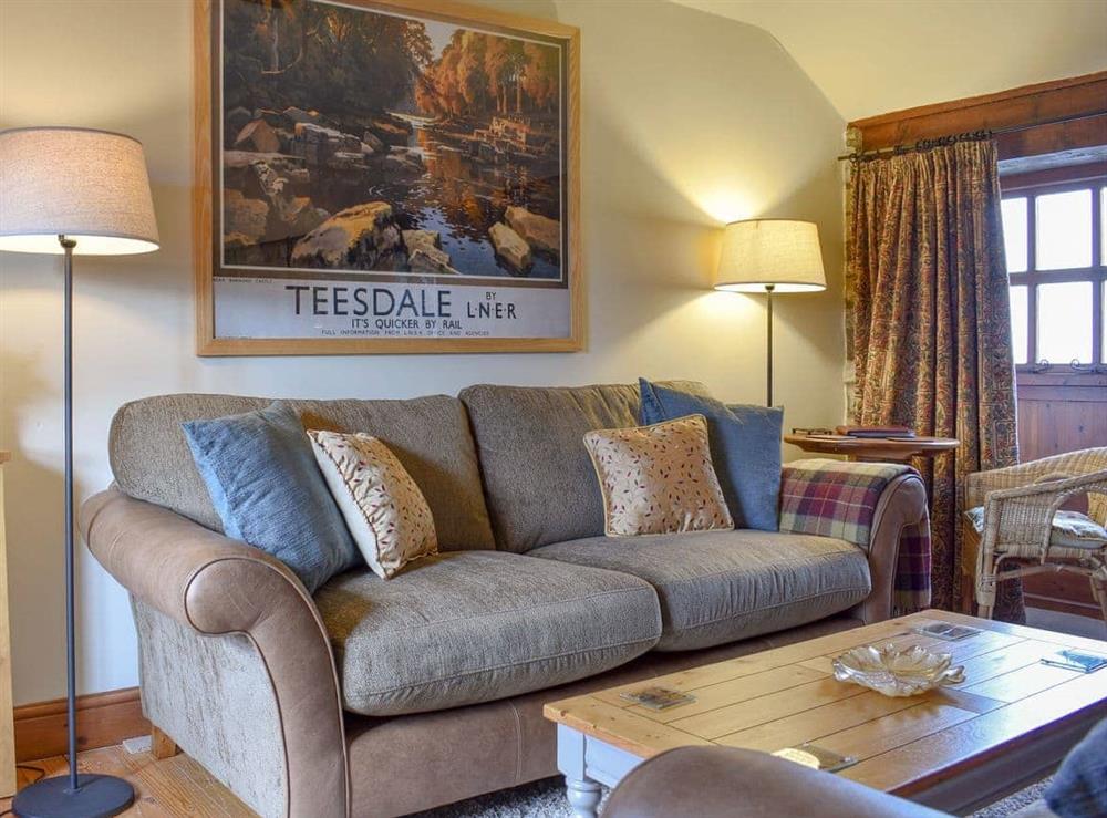 Charming living area at The Cottage at Wilson House in Barningham, near Richmond, North Yorkshire