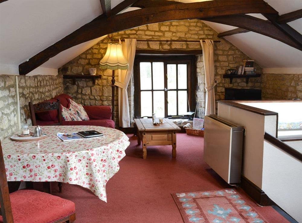 Living space at The Cottage in Axminster, Devon