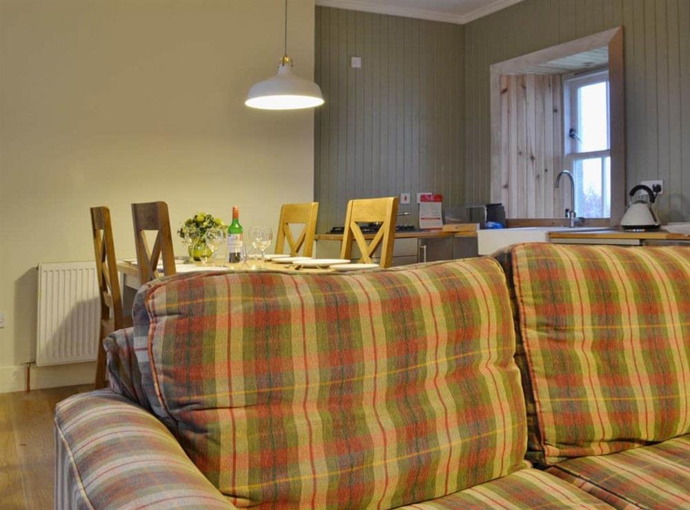 Open plan living/dining room/kitchen (photo 3) at The Cottage in Bankfoot, near Dunkeld, Perthshire
