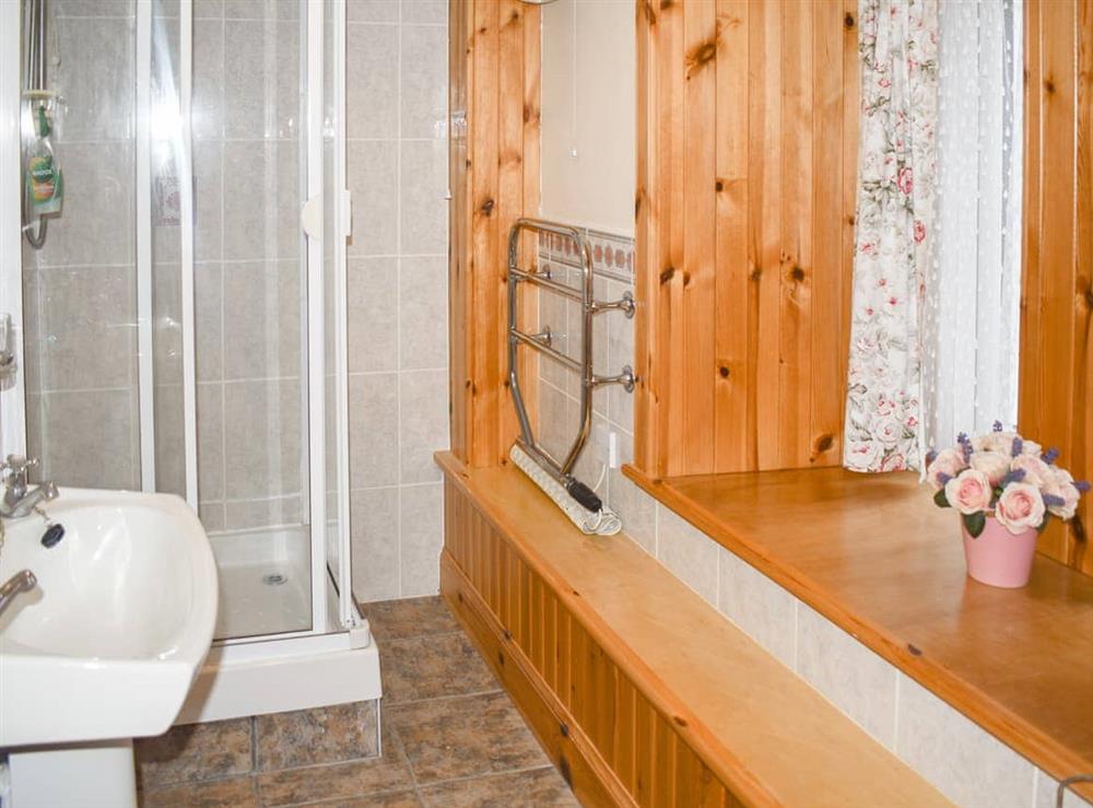 Shower room at The Cottage in Braes, Isle Of Skye