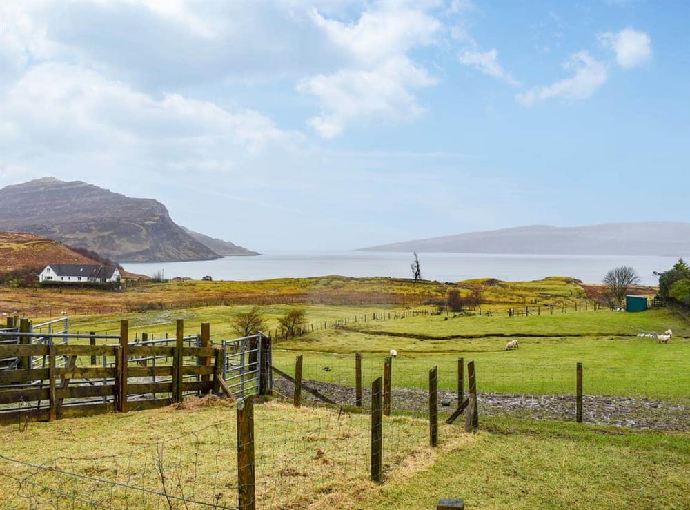 View at The Cottage in Braes, Isle Of Skye