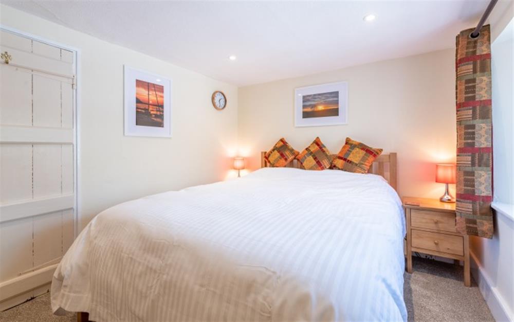Comfortable bed awaits at The Cottage in Branscombe
