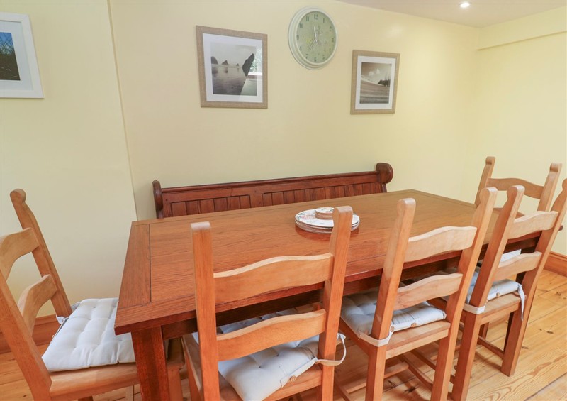 The dining room at The Cottage, Carbis Bay