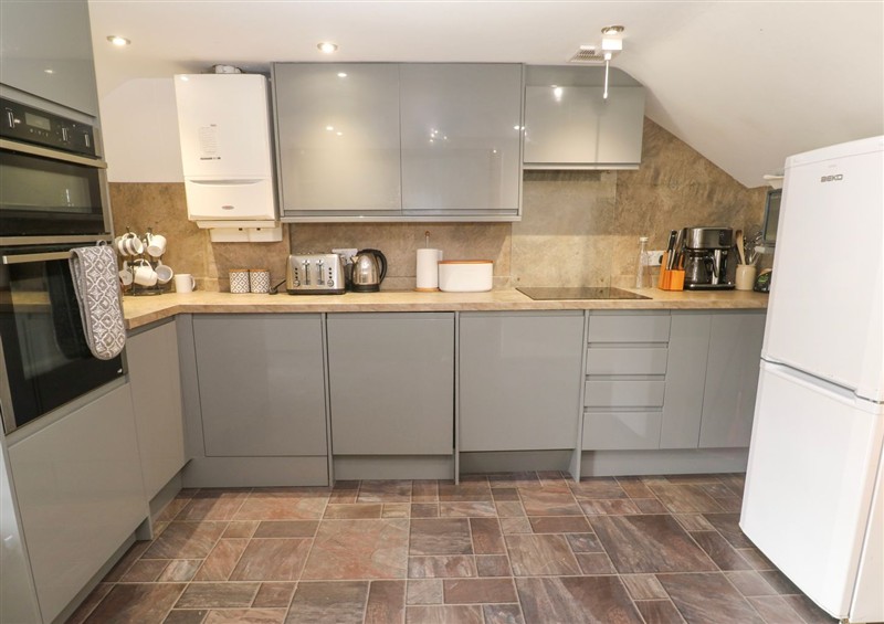 The kitchen at The Cottage, Carbis Bay