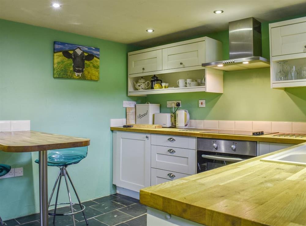 Kitchen at The Cottage in Cartmel, Cumbria