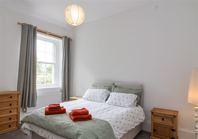 This is the bedroom at The Cottage, Clevedon