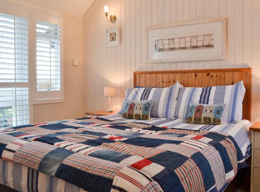 Double bedroom at The Cottage in Dulas, Anglesey, Gwynedd