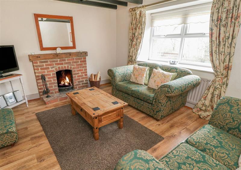 Relax in the living area at The Cottage, Easington near Staithes