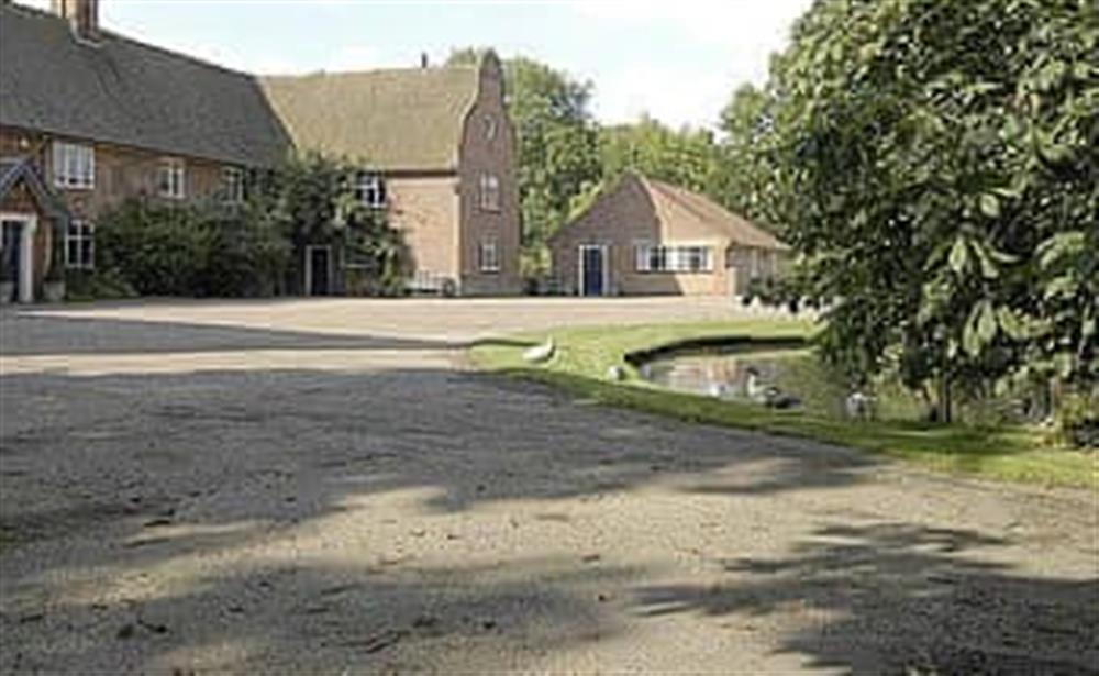 Driveway at The Cottage in Fressingfield, Norfolk