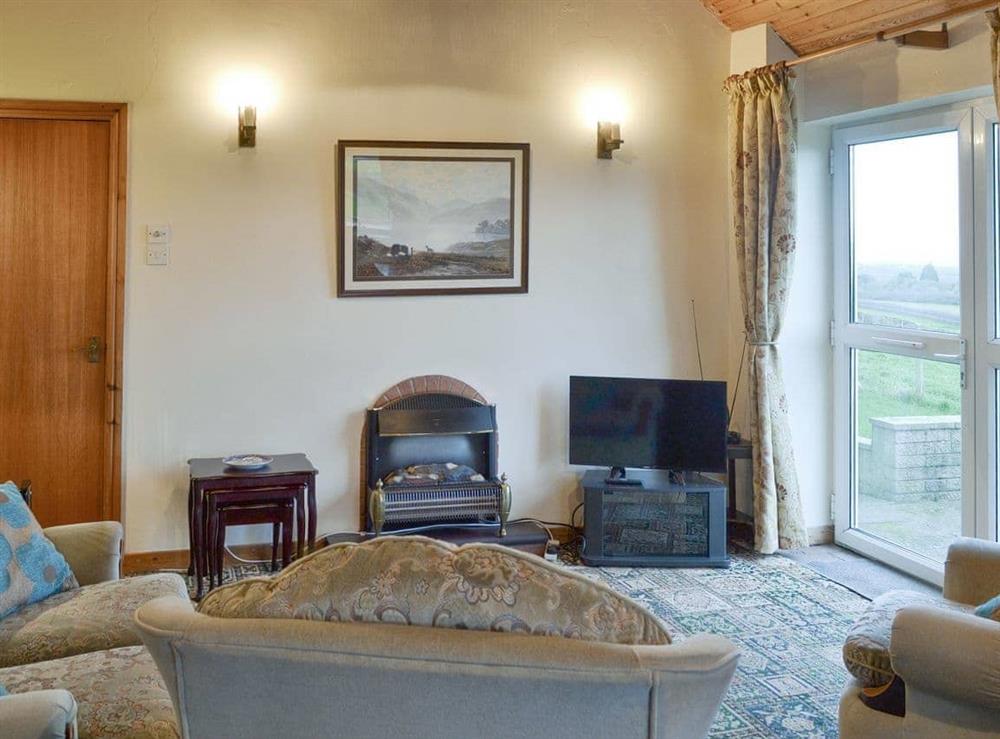 Welcoming living area at The Cottage Gallt y Balch in Bodorgan, Gwynedd