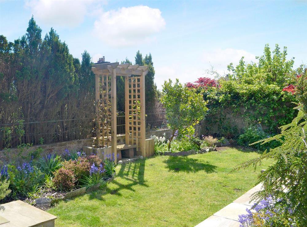 Lovely garden at The Cottage in Garlieston, Newton Stewart, Galloway., Dumfries and Galloway
