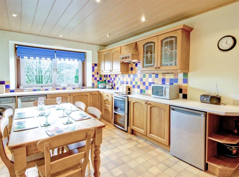 Kitchen/diner at The Cottage in Girvan, Ayrshire