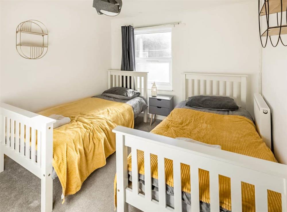 Twin bedroom at The Cottage in Gorleston on Sea, near Great Yarmouth, Norfolk